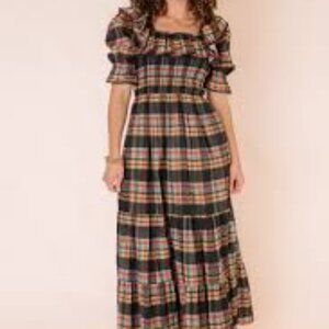 Ivy City Gracie Dress in Plaid XL